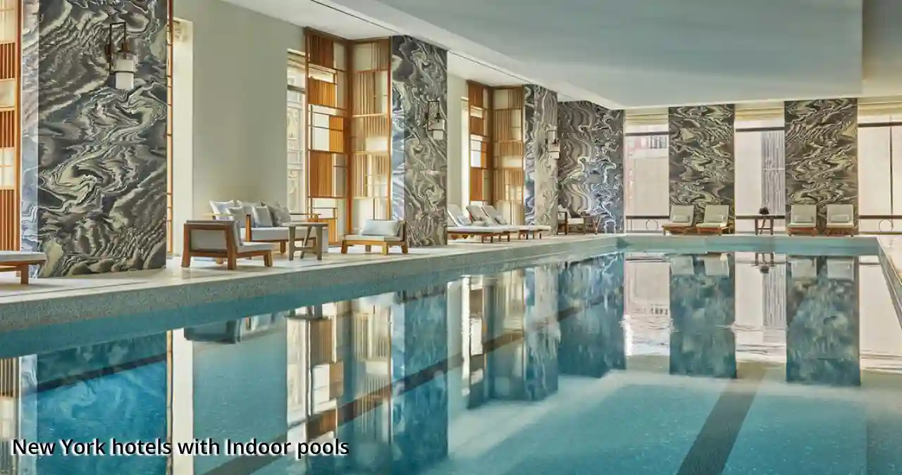 Read more about the article Top New York hotels with Indoor pools: Family Fun & Romantic Getaways