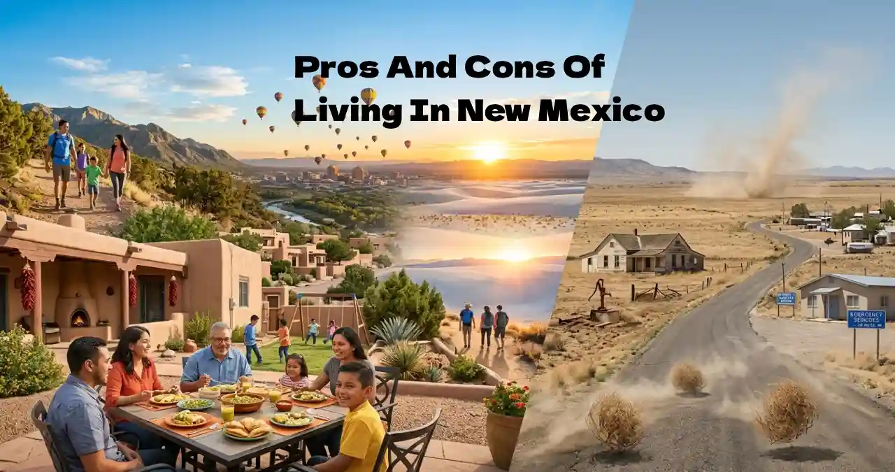 Read more about the article New To NM? A Guide To Explore The Pros And Cons Of Living In New Mexico
