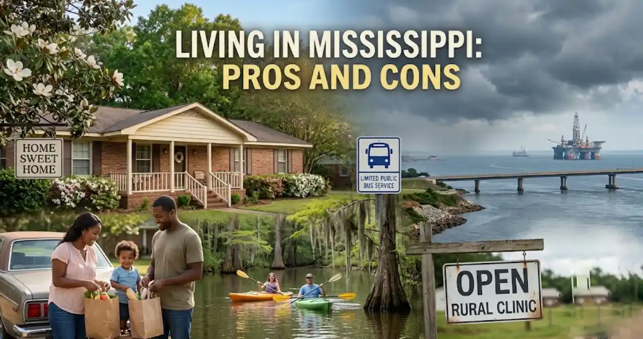Read more about the article Pros and Cons of Living in Mississippi in 2026