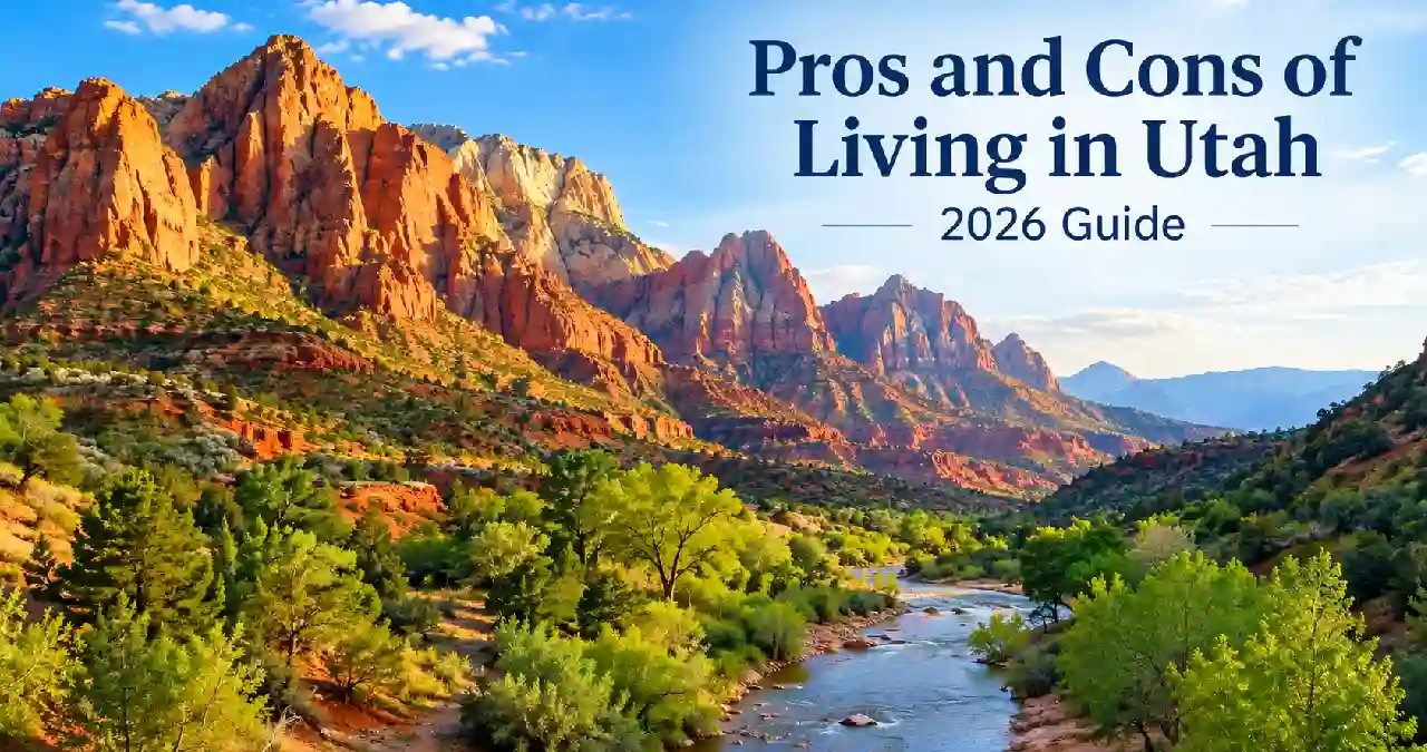Read more about the article Pros and Cons of Living in Utah: 2026 Guide