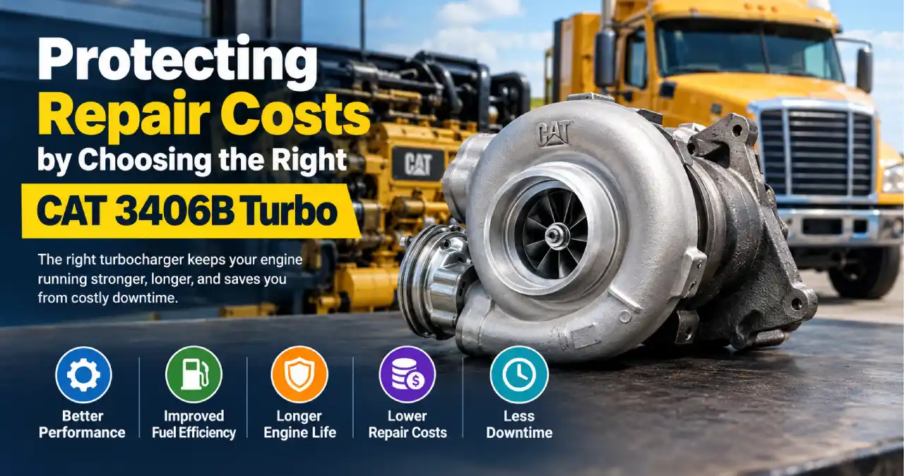 Read more about the article Protecting Repair Costs by Choosing the Right CAT 3406B Turbo